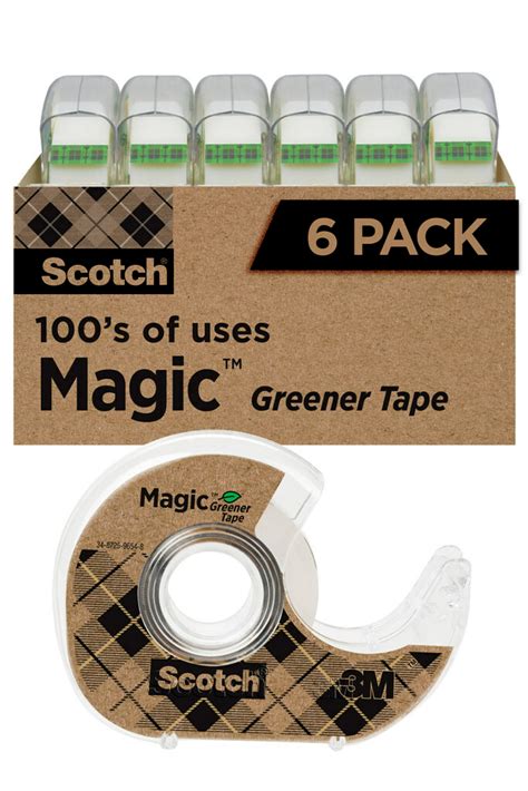 How Scotch Magic Greener Tape Supports a Sustainable Lifestyle